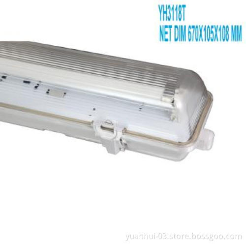IP65 1X18W Waterproof Fluorescent lighting